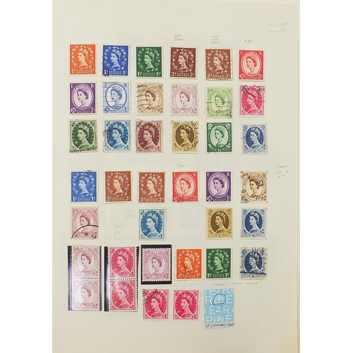 1743 - Collection of predominantly Victorian and later GB stamps and covers arranged in albums including an... 