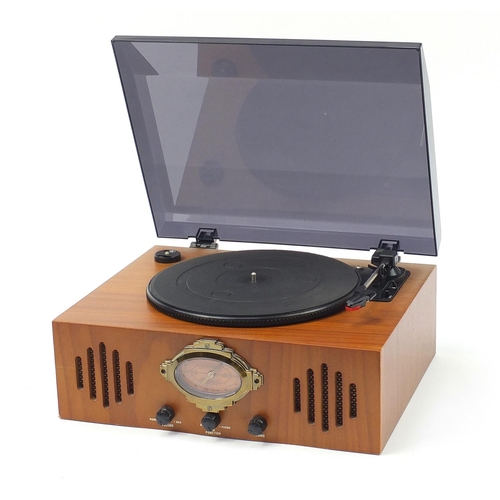 1985 - Retro Scotts of Stow turntable, 41.5cm wide