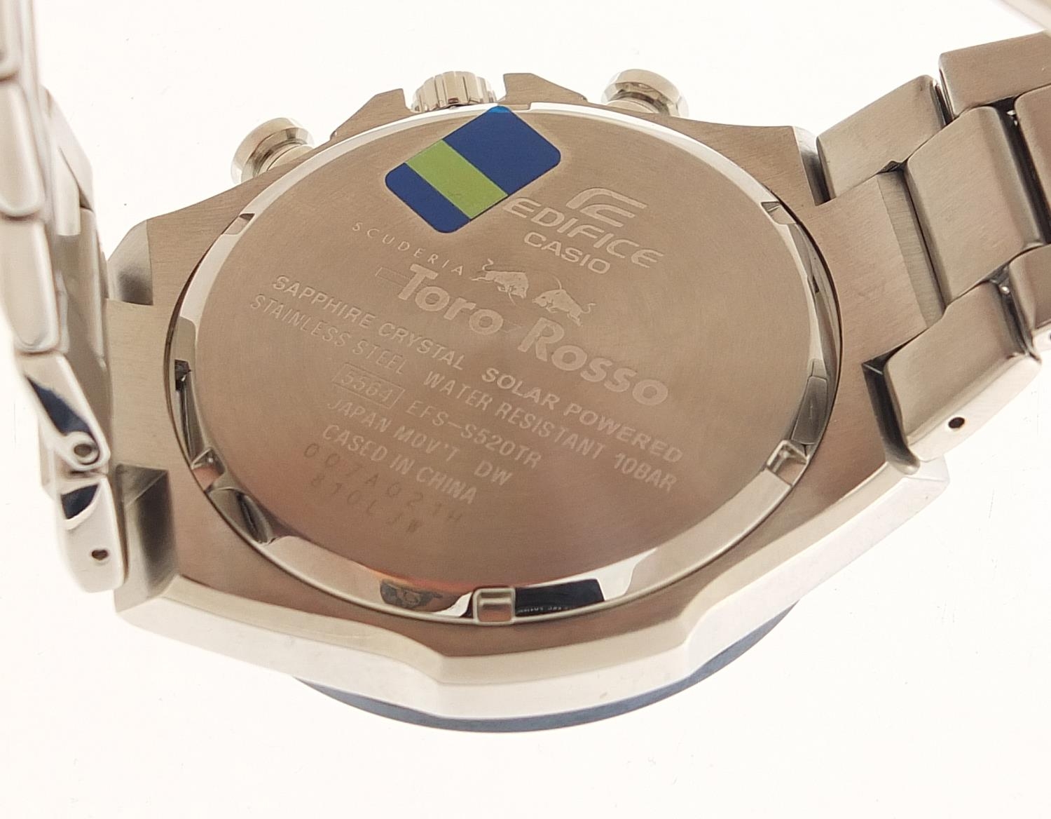 Casio Edifice, gentlemen's Scuderia Toro Rosso solar 2018 limited