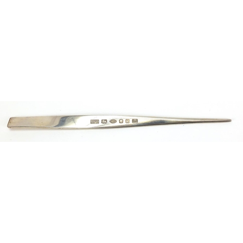 937 - Silver letter opener, MPH London 2009, 20cm in length, 45.6g