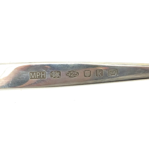 937 - Silver letter opener, MPH London 2009, 20cm in length, 45.6g