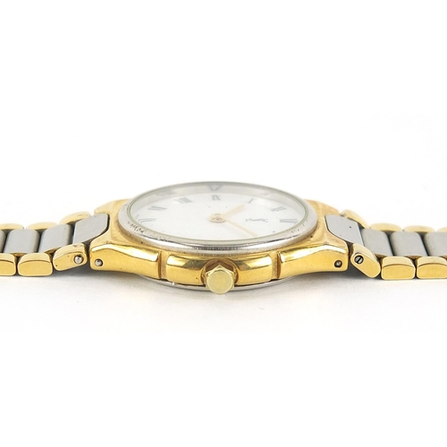 1144 - Yves St. Laurent, ladies quartz wristwatch numbered 192088, 24mm in diameter