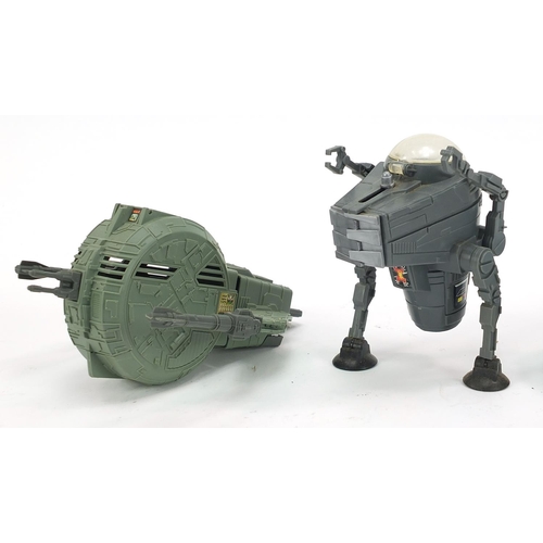 915 - Three vintage Star Wars Return of the Jedi toys with boxes by Kenner comprising CAP-2, SY Snootles R... 