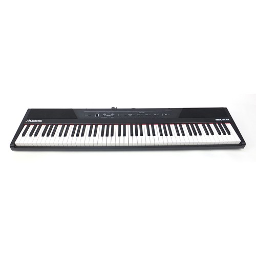 1761 - Alesis Recital 88 Key Digital Electric Piano 128cm in length