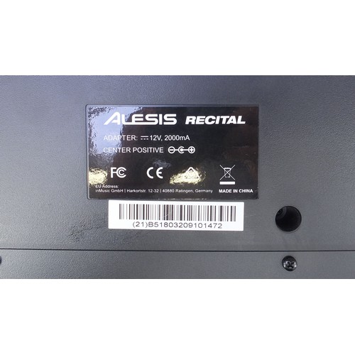 1761 - Alesis Recital 88 Key Digital Electric Piano 128cm in length