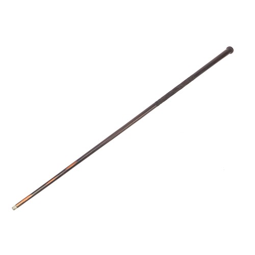 882 - Carved rosewood walking stick, 101cm in length