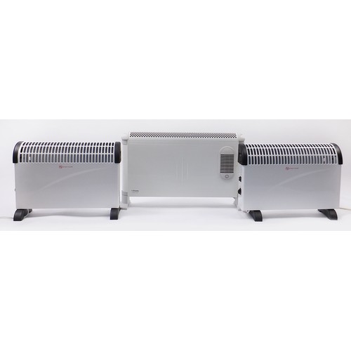 1020 - Three electric convector heaters