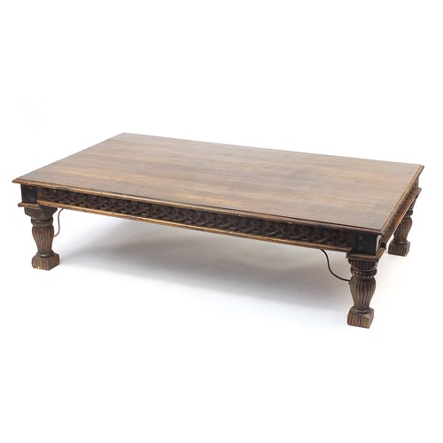 large mexican pine coffee table