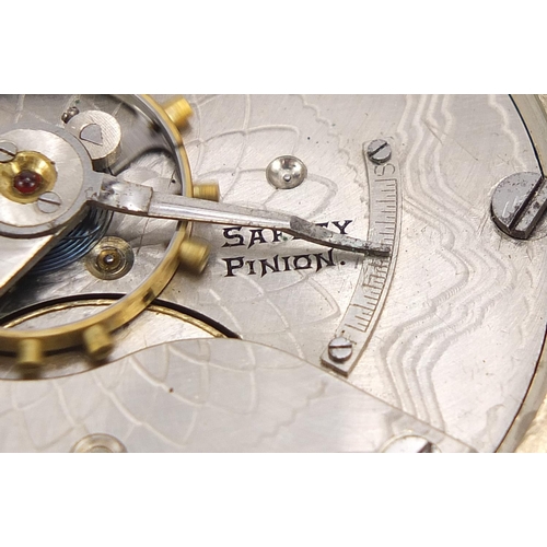 264 - Elgin, vintage gentlemen's open face pocket watch with subsidiary dial, the movement numbered 899548... 