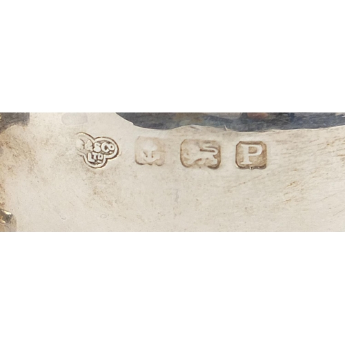 1464 - Goldsmiths & Silversmiths Co Ltd, silver twin handled sugar bowl and milk jug, Birmingham, 1939-40, ... 