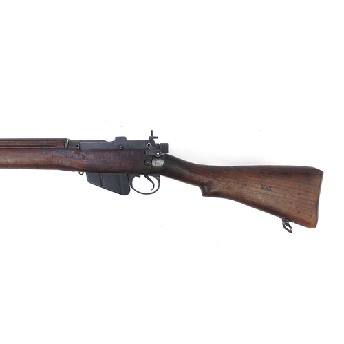 3531 - ** WITHDRAWN ** 19th century Enfield 303 and action rifle, 112.5cm in length