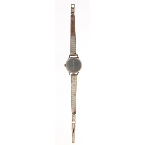 298 - Rolex Tudor, ladies stainless steel manual wind wristwatch, the case numbered 87812, housed in a Hug... 