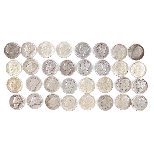 2502 - 1910's and later United States of America one dimes