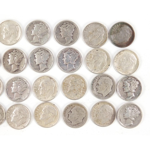 2502 - 1910's and later United States of America one dimes