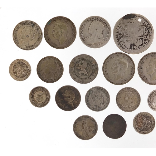 2504 - 17th century and later coinage, some silver including Edward VII florin, 96g