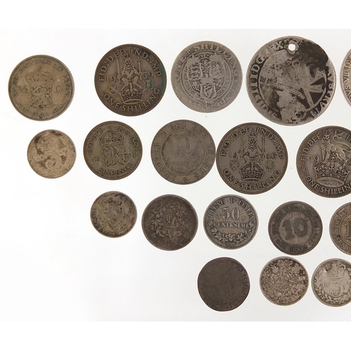 2504 - 17th century and later coinage, some silver including Edward VII florin, 96g