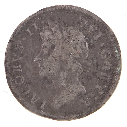 2497 - James II 1687 Maundy threepence