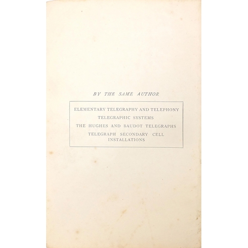 269 - Two early 20th century Ericsson no 16 dial telephones and a Elements of Telephony book, each telepho... 