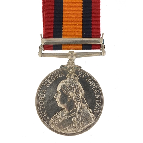 2437 - Victorian British military Queen's South Africa medal with Transvaal bar awarded to 2242TPR:J.ROWELL... 
