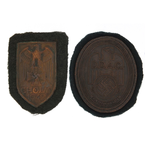 2445 - Three German military interest shields