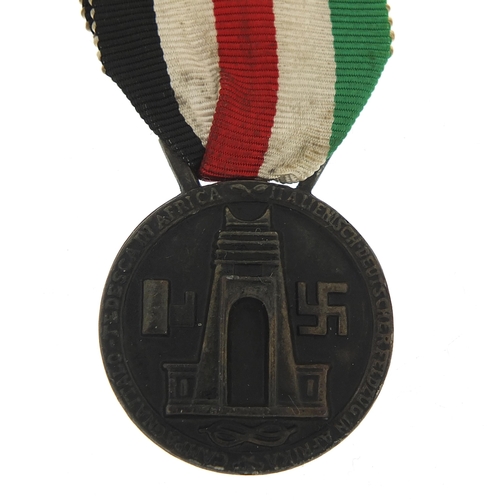 2439 - German/Italian military interest Africa medal awarded to The Africa Corps