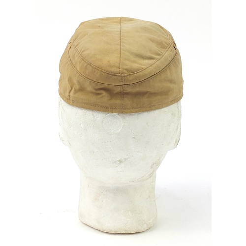 2457 - German military interest desert cap in the style of the Afrika Korps