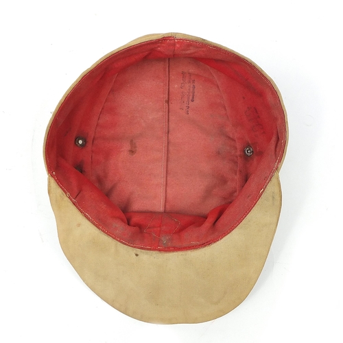 2457 - German military interest desert cap in the style of the Afrika Korps