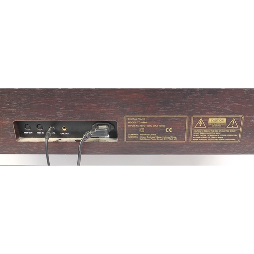 TG-8860 digital piano, 87cm H x 140cm W x 50cm D