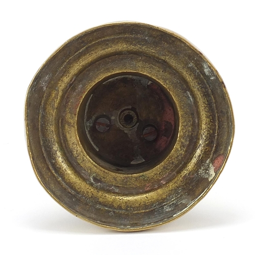 289 - 19th century cigar lighter in the form of Punch, 19cm high