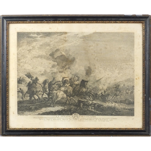 1650 - Four antique and later prints including The Horse Fair and His Majesty King George IV Travelling, Hy... 