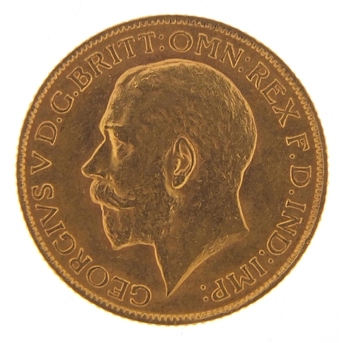 2487 - George V 1913 gold sovereign