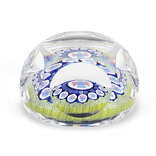 271 - Whitefriars limited edition Millefiori paperweight, Christmas 1975, numbered 660 to the base, 7.5cm ... 