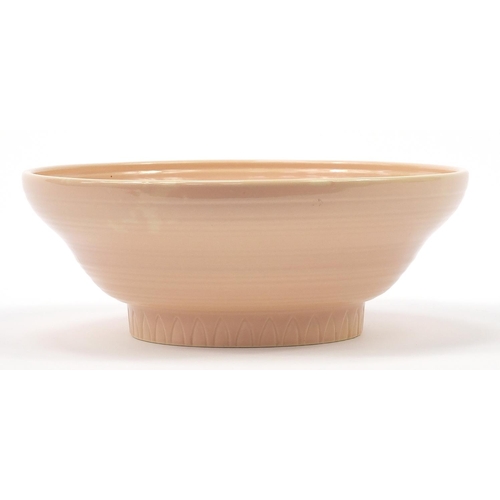 461 - Susie Cooper, Art Deco pottery bowl, 30.5cm in diameter