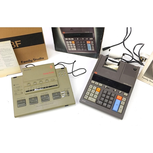 Electricals comprising Sony Family Studio video editing controller