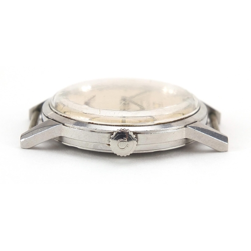 1613 - Omega, vintage gentlemen's Omega Seamaster 30 manual wristwatch, 35mm in diameter