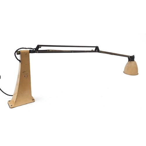432 - Vintage wall mounted Anglepoise lamp
