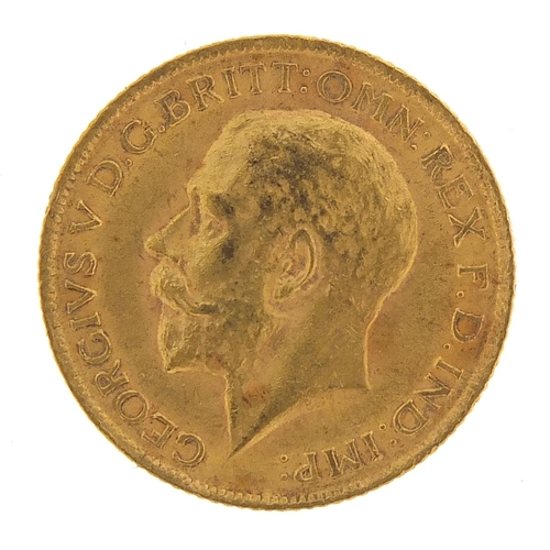 29 - George V 1912 gold sovereign - this lot is sold without buyer’s premium, the hammer price is the pri... 