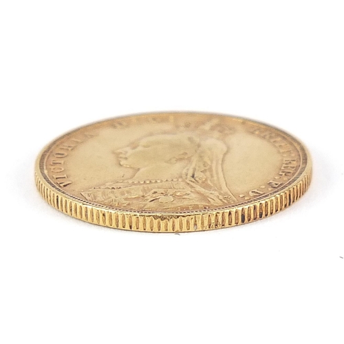 31 - Queen Victoria Jubilee head 1892 gold sovereign - this lot is sold without buyer’s premium, the hamm... 