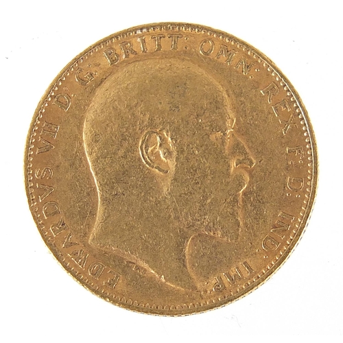 36 - Edward VII 1903 gold sovereign - this lot is sold without buyer’s premium, the hammer price is the p... 