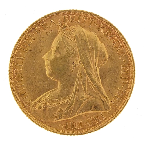 42 - Queen Victoria 1898 gold sovereign, Sydney mint - this lot is sold without buyer’s premium, the hamm... 