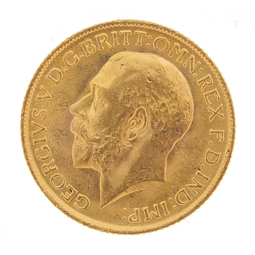47 - George V 1912 gold sovereign - this lot is sold without buyer’s premium, the hammer price is the pri... 