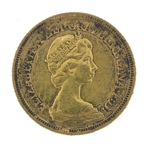 5 - Elizabeth II 1982 gold half sovereign - this lot is sold without buyer’s premium, the hammer price i... 