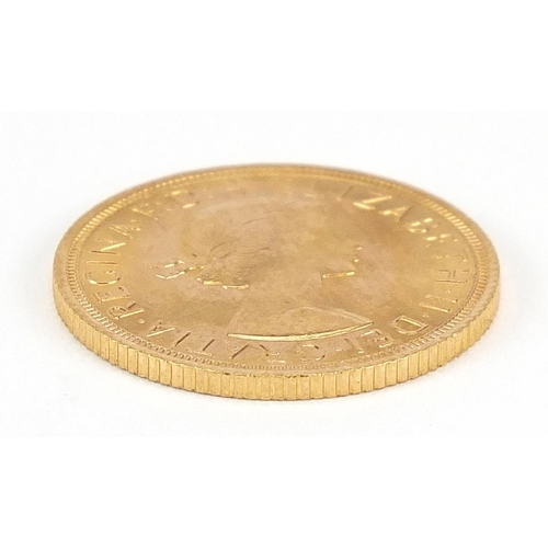 51 - Elizabeth II 1965 gold sovereign - this lot is sold without buyer’s premium, the hammer price is the... 