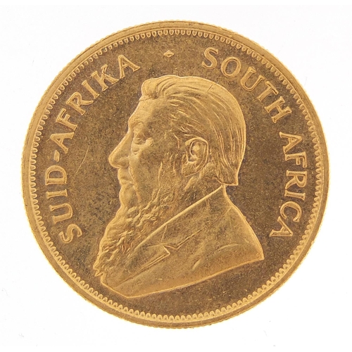 54 - South African 1978 gold Krugerrand - this lot is sold without buyer’s premium, the hammer price is t... 