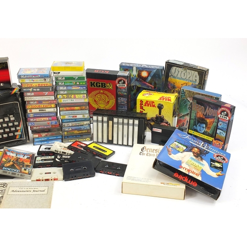 1965 - Vintage consoles, accessories and games including ZX Spectrum 128, Sinclair ZX Spectrum, Advanced Du... 