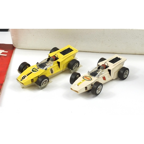 1923 - Marklin Sprint model racing cars and accessories including set 1400, with boxes