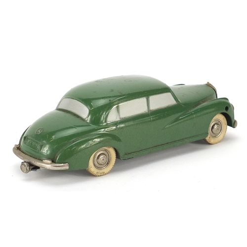 1932 - Kolner, clockwork nickel plated diecast type II Mercedes Benz 300 with box