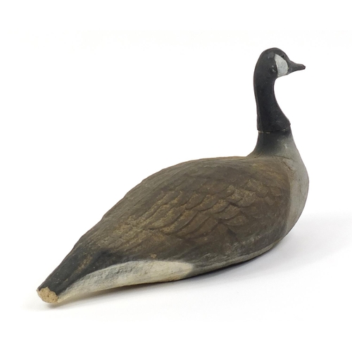 663 - Vintage Carry Lite Canadian goose decoy, 57cm in length