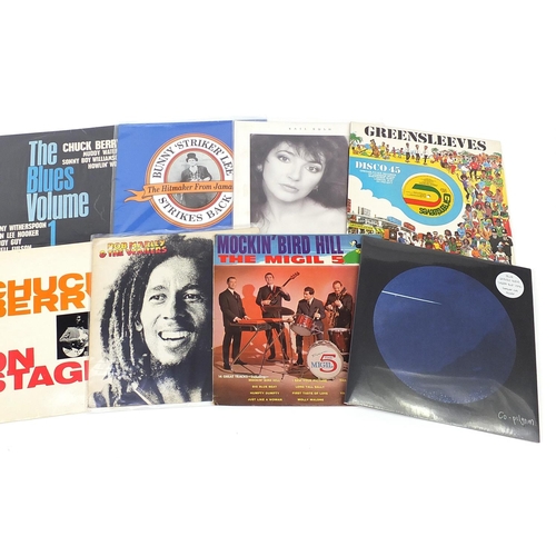 2007 - Vinyl LP's, some reggae, including Chuck Berry, Fleetwood Mac, Bob Marley and the Wailers and Electr... 