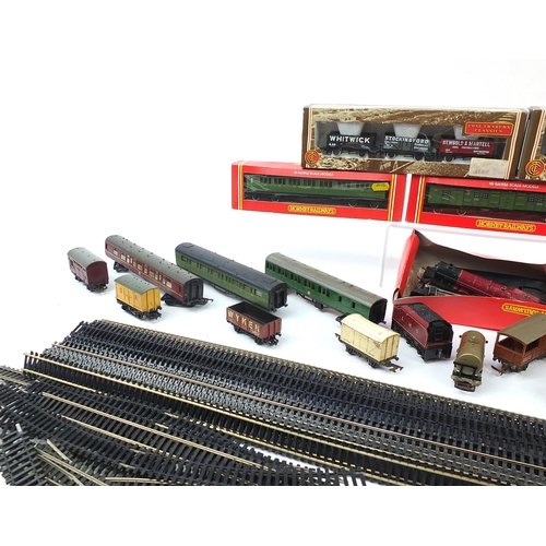 1969 - 00 gauge model railway, some with boxes including Hornby and Coal Trader's Classics